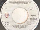 PRINCE - When Doves Cry / 17 Days - RARE GUATEMALA 45