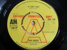 RON DAVIES RARE 7” A-PROMO - IT AIN'T EASY - DAVID BOWIE (ZIGGY) A&M - AMS 799