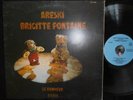 ARESKI BRIGITTE FONTAINE VINYLE LP 3 VOLETS CHANSON FOLK POP SH10059 VG+/V