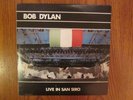 Bob Dylan LP Live in San Siro 1984 White Vinyl Near Mint