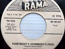 HEARTBEATS doowop VG++ PROMO 45 EVERYBODY'S SOMEBODY'S FOOL I WANT TO KNOW ws446