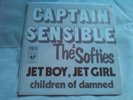 CAPTAIN SENSIBLE & THE SOFTIES JET BOY, JET GIRL DUTCH 1978 EX RARE THE DAMNED