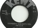 Tony Allen And The Wanderers - Kent 356 - Everybody's Somebody's Fool