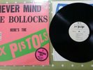 SeX PisTols rare USA promo(not for sale) copy of Never mind the Bollocks.