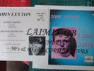 MEGA SALE:5 SLEEVES 14.99:JOHN LEYTON:BERT WEEDON:ARTHUR BROWN:RECORD SLEEVE