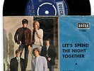 THE ROLLING STONES 7'' - Let's spend the night together, rare Sweden -67, PS