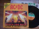 AC / DC touch too much / + live wire shot down in flames  LP MAXI