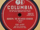 Columbia 38610 - Gene Autry - Rudolph Red-Nosed Reindeer- Christmas 78rpm record