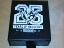 ID&T  THUNDERDOME 25 Years - Box Pin Sticker and Halskette