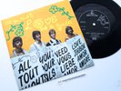 THE BEATLES ALL YOU NEED IS LOVE 7-INCH VINYL 45 PARLOPHONE UK SOLID LABEL NMINT