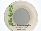 JUNIOR BYLES - BEAT DOWN BABYLON / THE UPSETTERS - ITAL VERSION         7