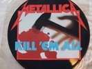 Metallica Kill 'Em All with Barcode picture disc LP vinyl album record UK MFN7P