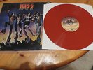 Kiss LP Destroyer UK Press red vinyl CAL2009 Casablanca Records
