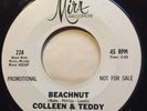 Rare '66 Soul R&B Mira Promo 45 Colleen & Teddy - Beachnut / Lonesome NM mp3