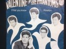 VALENTINE AND THE PHANTOMS SINGAPORE 60S FUZZ GARAGE PSYCH EP 45s MALAYSIA