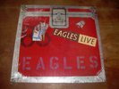 SEALED EAGLES LIVE DOUBLE LP GATEFOLD ASYLUM BB-705 VINTAGE ALBUM