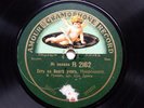 78rpm GULYAEV bass Navrotsky Sakhnovsky Russian Songs AMOUR GRAMOPHONE RECORD
