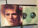 DAVID BOWIE SPACE ODDITY NM 1990 RKYO 2LP CLEAR VINYL MAN OF WORDS RARE CUTS