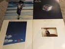 4 x vinyl LPs - Chris Rea - Road To Hell, On The Beach, Deltics, Water Sign - EX