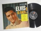 LP Elvis Is Back RD-27171 UK 1965 MONO black red spot RCA Victor diff. back vg+