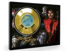 Michael Jackson Thriller Framed Gold Disc Display Vinyl (C1)