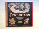 WALT DISNEY Cendrillon LIVRE INCLUS 3 DISQUES 78 TOURS PICTURE DISQUE PATHE