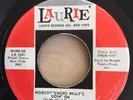 THE CHIFFONS NOBODY KNOWS WHATS GOIN ON (IN MY MIND BUT ME) LAURIE RECORDS 3301