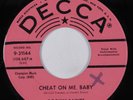 Rockabilly 45 ROCKIN SAINTS Cheat On Me Baby DECCA VG+ promo HEAR