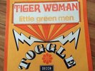TOGGLE *TIGER WOMAN* EX 1974 UK PSYCH GLAM FRENCH DECCA 45