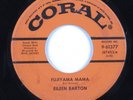Rockabilly 45 EILEEN BARTON Fujiyama Mama CORAL HEAR