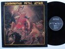 SCANDINAVIAN METAL ATTACK Various Artists WAVE LP VG++ sweden metal