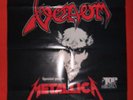 METALLICA KULT POSTER XXL 1st. German Gig 1984 Kill 'Em All TOUR Nürnberg +VENOM