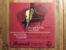 Brunswick AXTL1047 - Stravinsky & Copland - Violin Sonatas - FUCHS - SMIT - NM