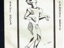 PAUL NOVA FAMOUS BOYS PS 45 1983 MINIMAL SYNTH EXHIBT ONE RECORDS