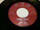 THREE ACES AND A JOKER BOOZE PARTY / SLEIGH BELL 45 TOURS grc BOPPER ROCKABILLY