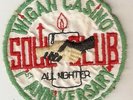 ORIGINAL FABRIC PATCH WIGAN CASINO 1ST ANNIVERSARY 1974 ALL NITER NORTHERN SOUL