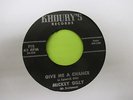 MICKEY GILLEY  - DRIVE IN MOVIE / GIVE ME A CHANCE 45 7