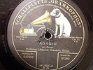 JOSEPH JOACHIM. Ungarischer Tanz D-moll Nr. 2 (Brahms)Violin Grammophon. VG-