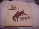 CHRIS LEDOUX  1973 VINYL LP NR4249 RARE RODEO SONGS OLD AND NEW