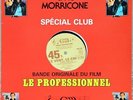 Maxi 45t B.O.F. Ennio Morricone - Le vent, le cri, Chi mai - OST Le Professionel