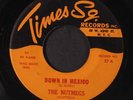 NUTMEGS: Down In Mexico / My Sweet Dreams 45 Vocal Groups