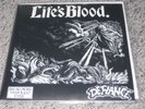 Life`s Blood,,Defiance,,orig.Vermiform Press,incl.Lyrics,Kbd,DIY,Born Against