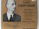 Beethoven Cavatina Furtwangler French Telefunken 45rpm 7