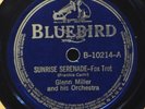 Glenn Miller Sunrise Sunset Serenade 78 Orig Bluebir 10214 EX+ Big Band Swing