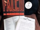 FALCO EMOTIONAL LP BRAZIL GOLD PROMO STAMPED With PROMO RELEASE IN PORTUGUESE