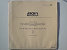 ENRICO MAINARDI J.S. Bach: Cello Solo Suite No. 6 (Archiv Produktion 14061) MINT