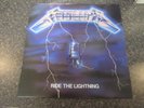 METALLICA RIDE THE LIGHTNING  UK 1ST PRESSING MFN 27 EX/NM