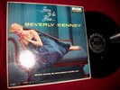 BEVERLY KENNEY JAZZ VOCALIST LP BORN TO BE BLUE  Decca Mono 1st Press 1959 VG