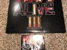 Kiss Double Album Alive III Blue Vinyl Record & Signed CD book USPS Priority Shp