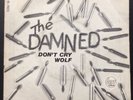 The Damned Don't Cry Wolf Rare Belgium Yellow Vinyl Stiff 7